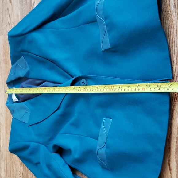 (8) Vintage Looks 100% Wool Blazer Business Office Professional Trending Classic - Picture 5 of 8